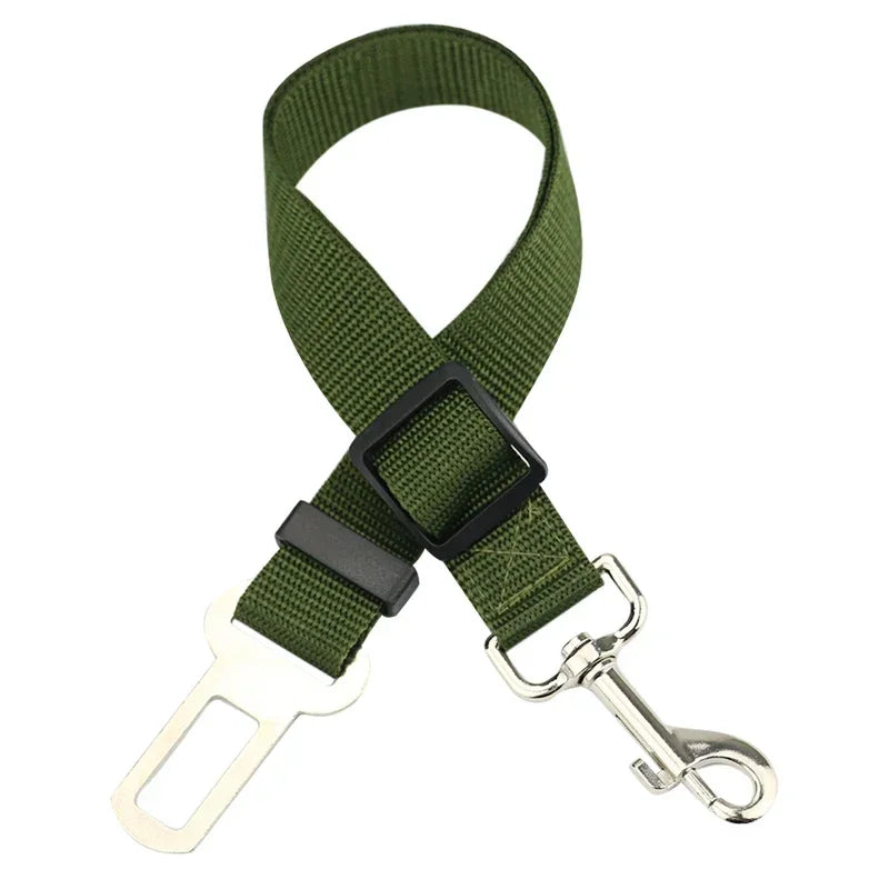 Adjustable Pet Cat Dog Car Seat Belt Pet Seat Vehicle Dog Harness