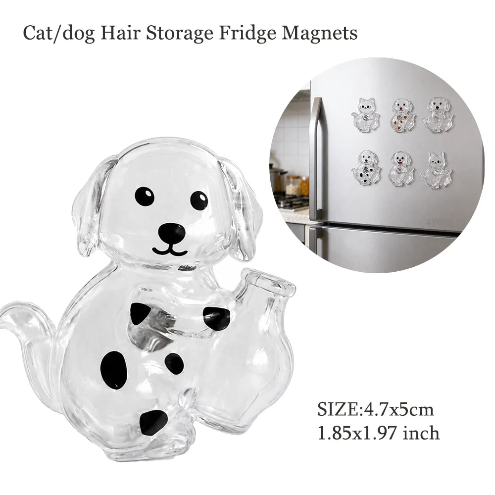 Dog Hair Storage Box Puppy Hair Memorial Keepsake Capsule Pet's Dog/Cat Fur