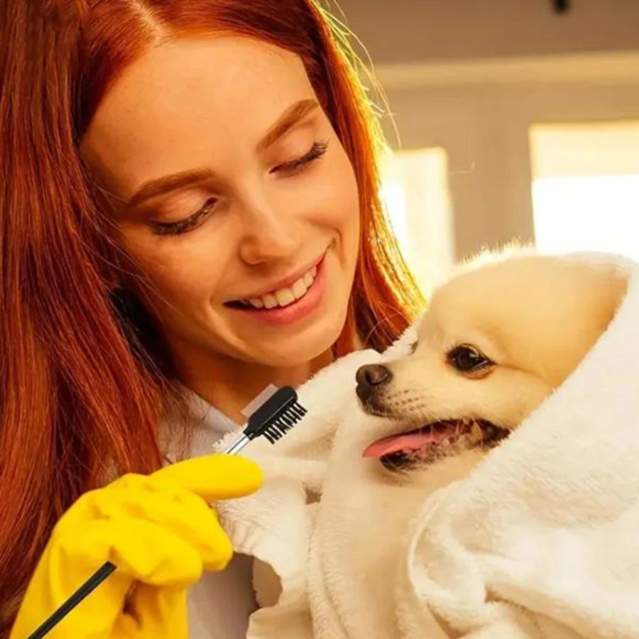 Brush for Cats and Dogs Eye Fluid Remover Brush Mj125