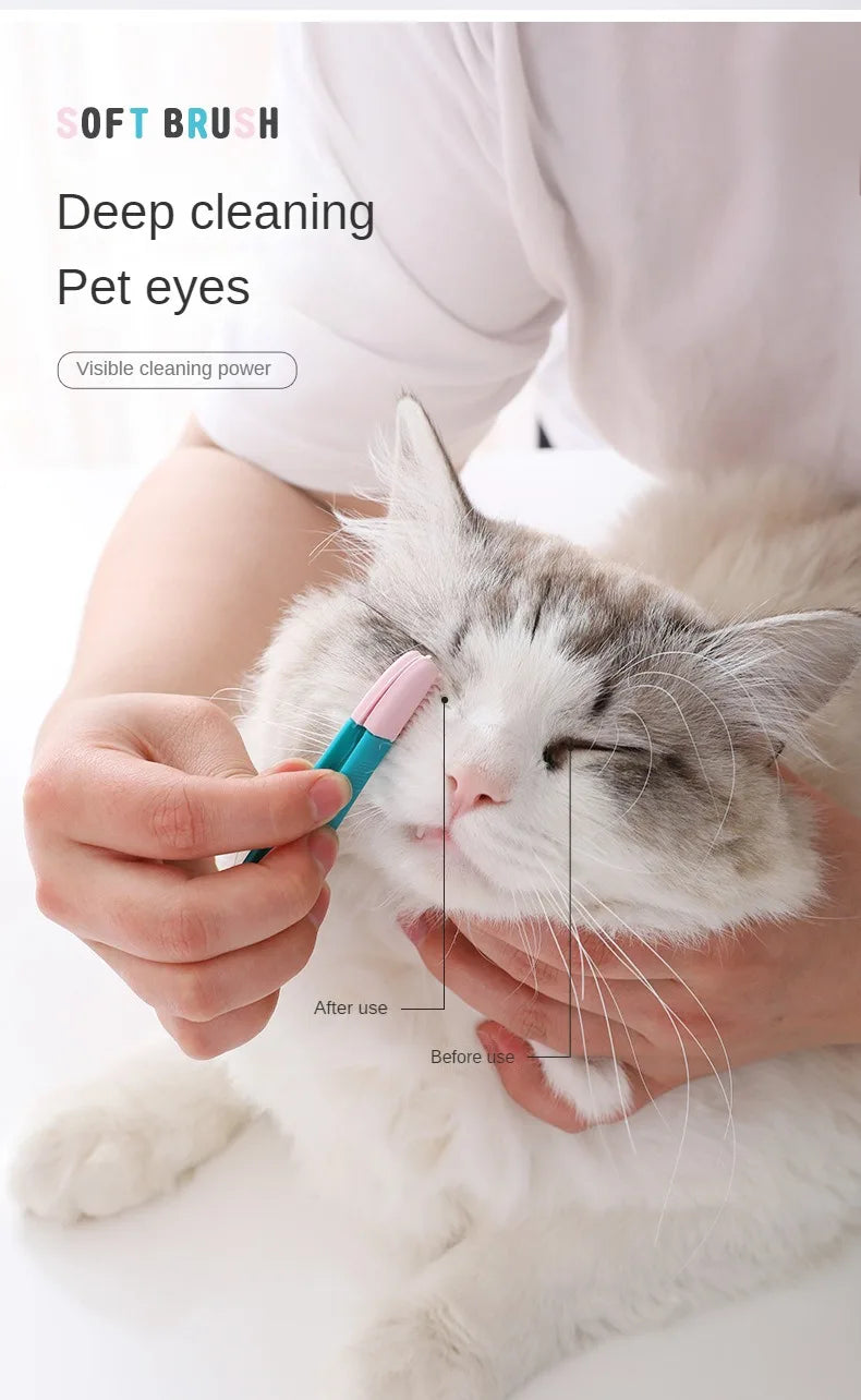Pet Grooming Tools Cat Eyes Comb Pet Tear Stain