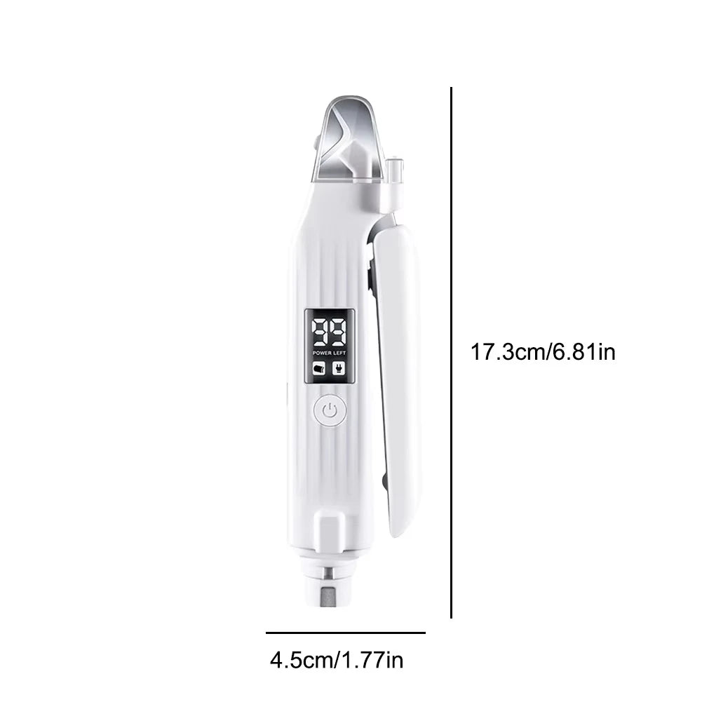 Electric Pet Nail Trimmer with LED Lights