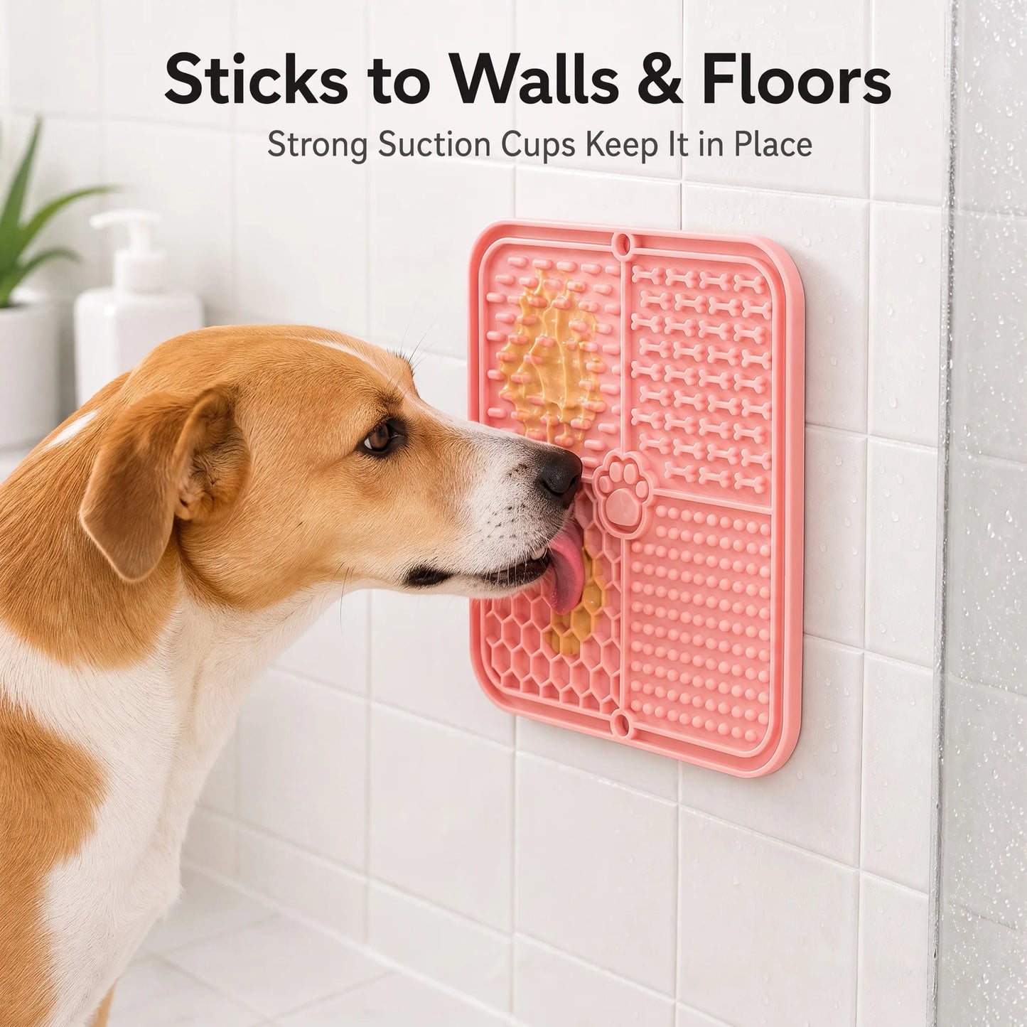 Pet Lick Silicone Mat Dogs Pet Slow Food Plate for Dog