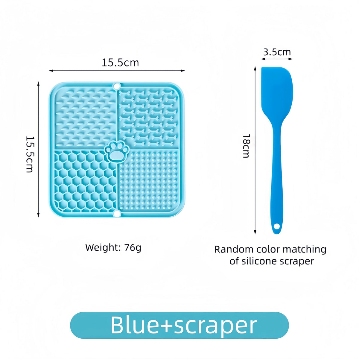 Pet Lick Silicone Mat Dogs Pet Slow Food Plate for Dog