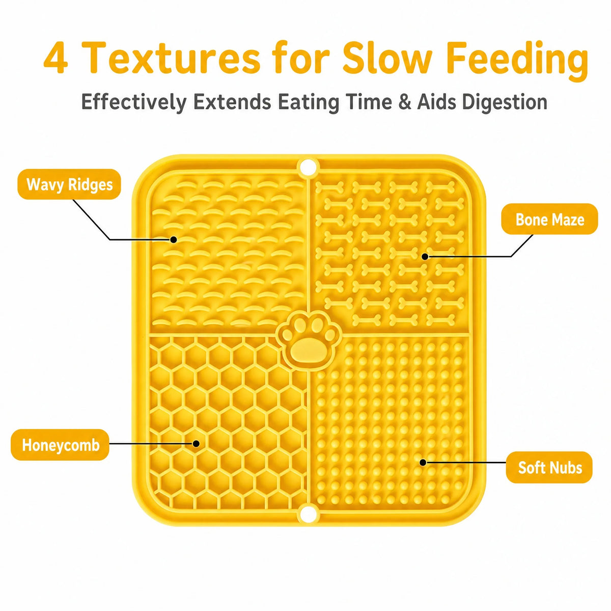 Pet Lick Silicone Mat Dogs Pet Slow Food Plate for Dog