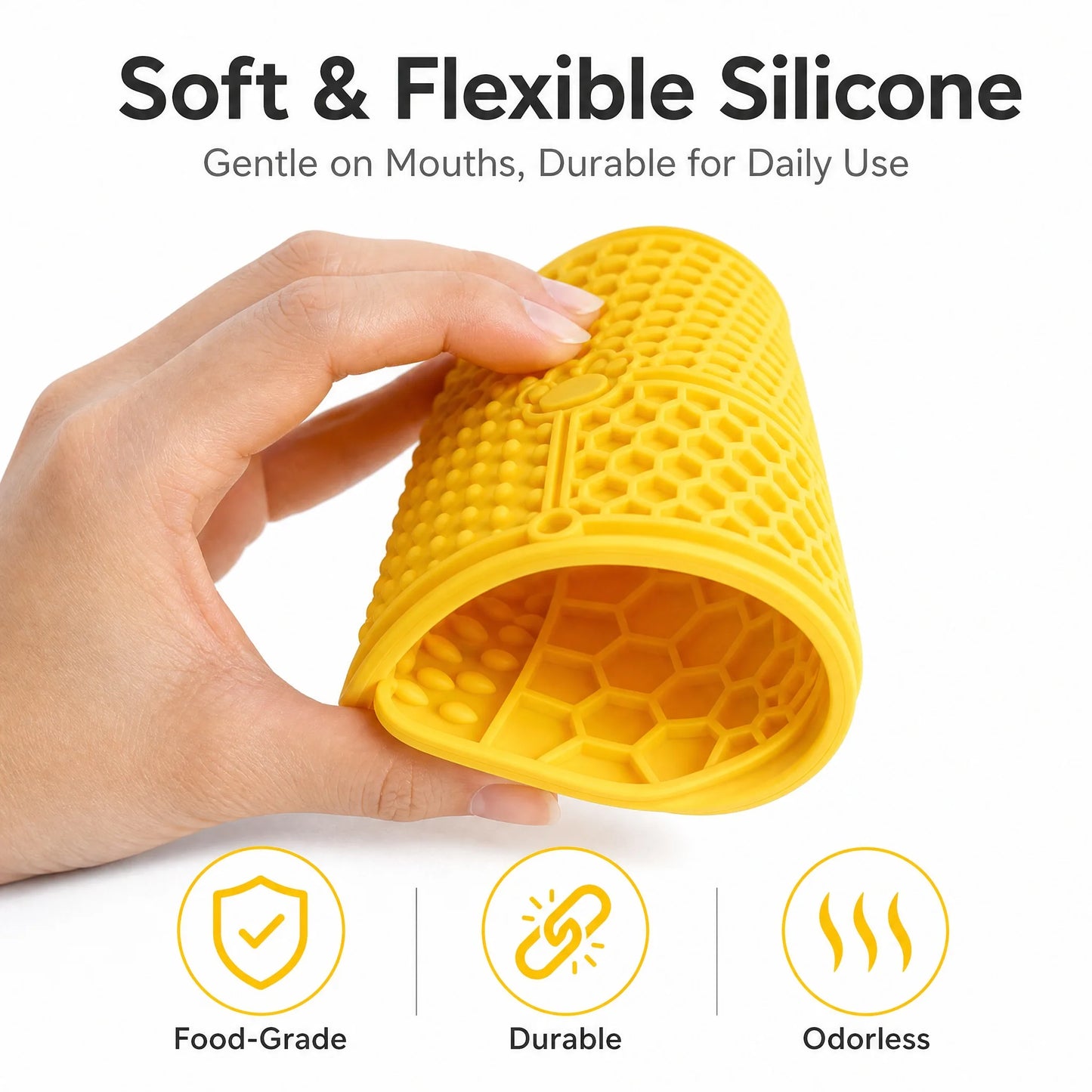 Pet Lick Silicone Mat Dogs Pet Slow Food Plate for Dog