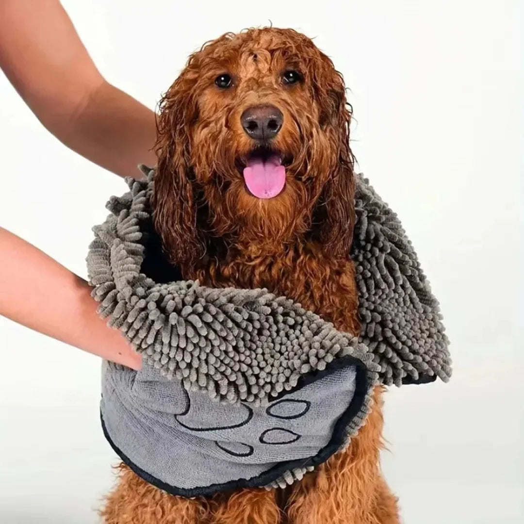 Cat Towels Convenient Soft Bath Robe Dry Pet Cleaning Washcloth 