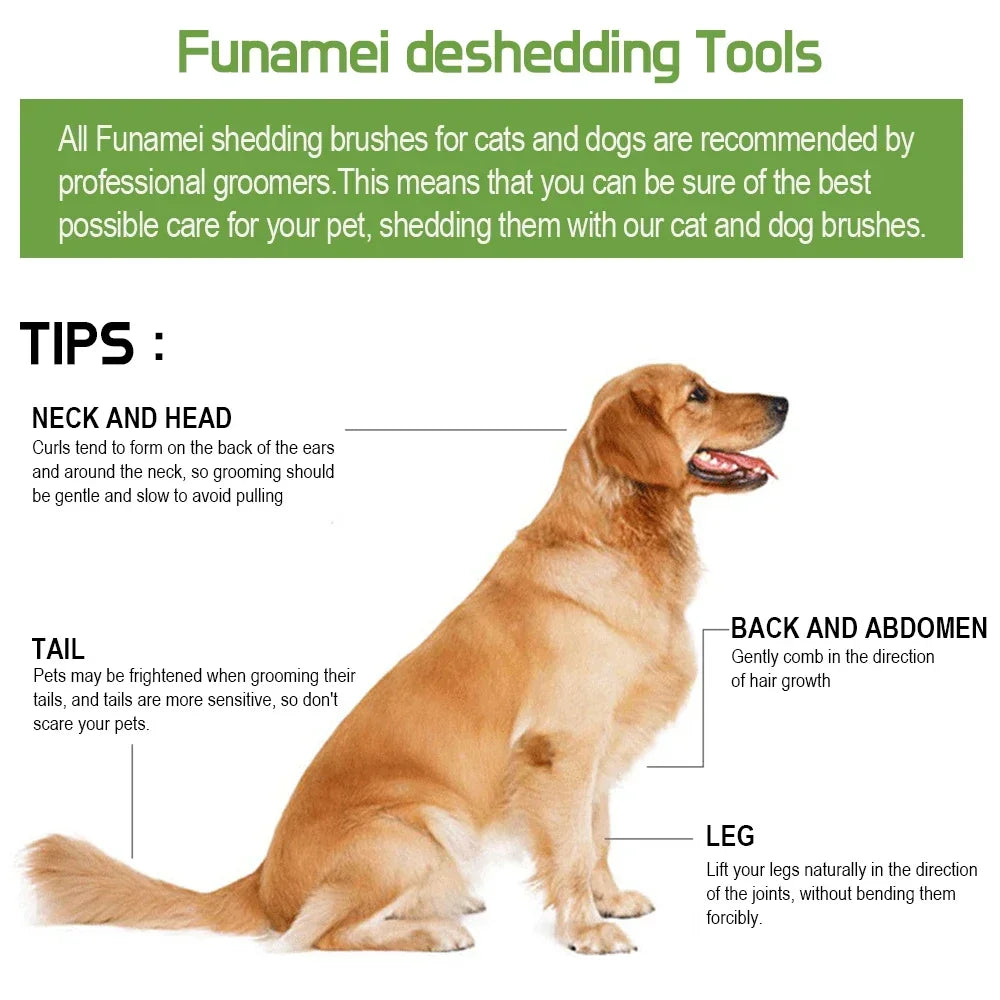 Pet Brush for Dogs Cats Dog Comb Pet Hair