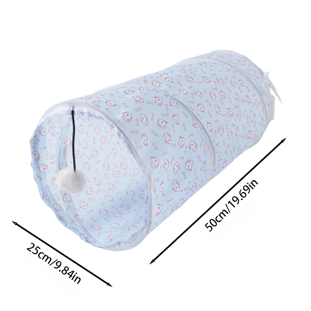 Cat Tunnel Tube Foldable Cat Toys Kitty 