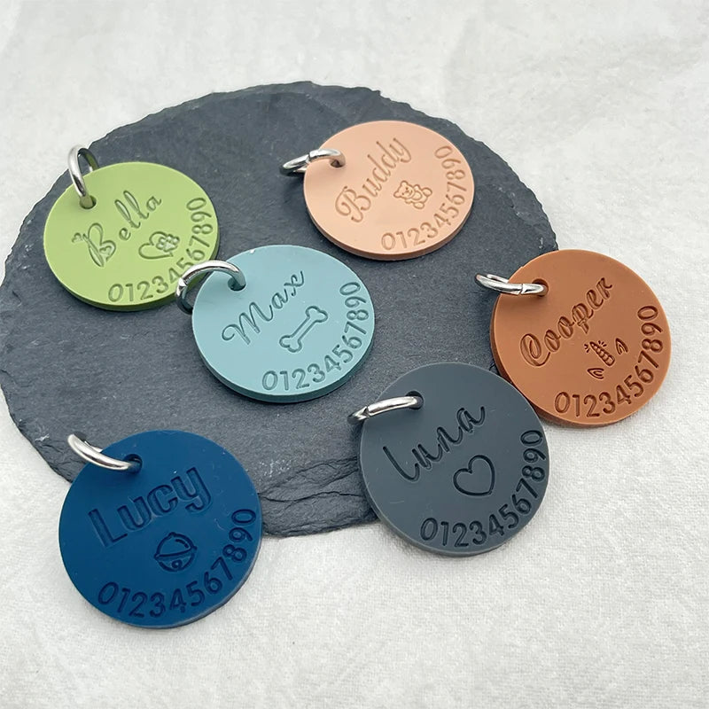 Tag Personalized Dog Tag Engraved Name Phone Number Custom