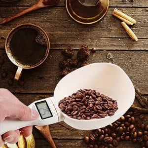 Pet Food Cup Digital Spoon Scale Kitchen Food Scale with LED Display