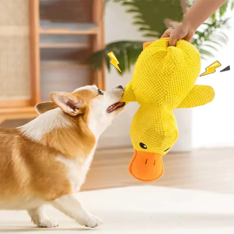 Duck Dog Toy Plush Chew Resistant Durable