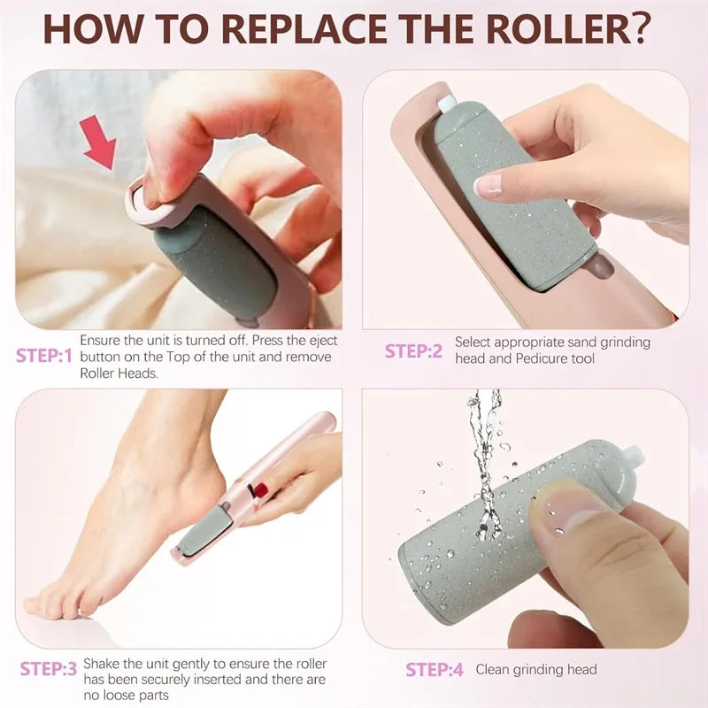 ✨ Rechargeable Wireless Electric Callus Remover