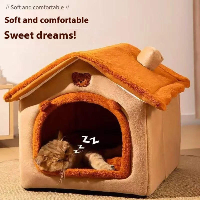 All Season Dog House Style Bed