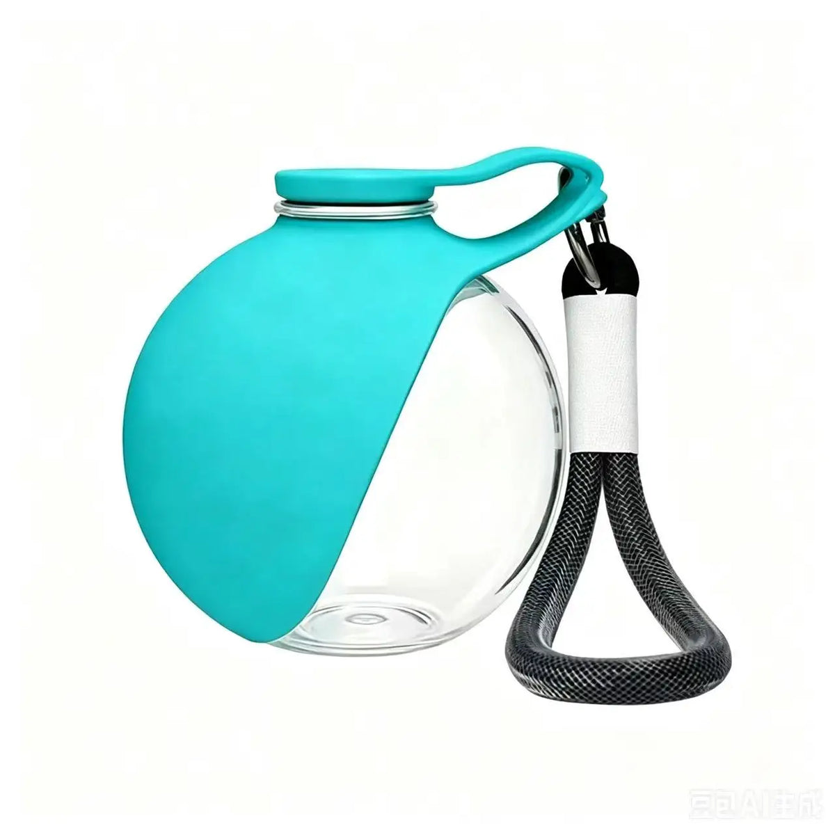 Dog Water Bottle Outdoor Portable Foldable Leakproof Pet Drinking Cup with Lanyard 285ML Travel Pet Supplies