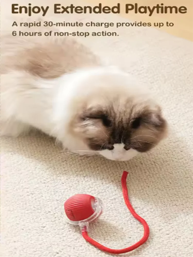Hot intelligent interactive cat ball long-lasting pet dog toys