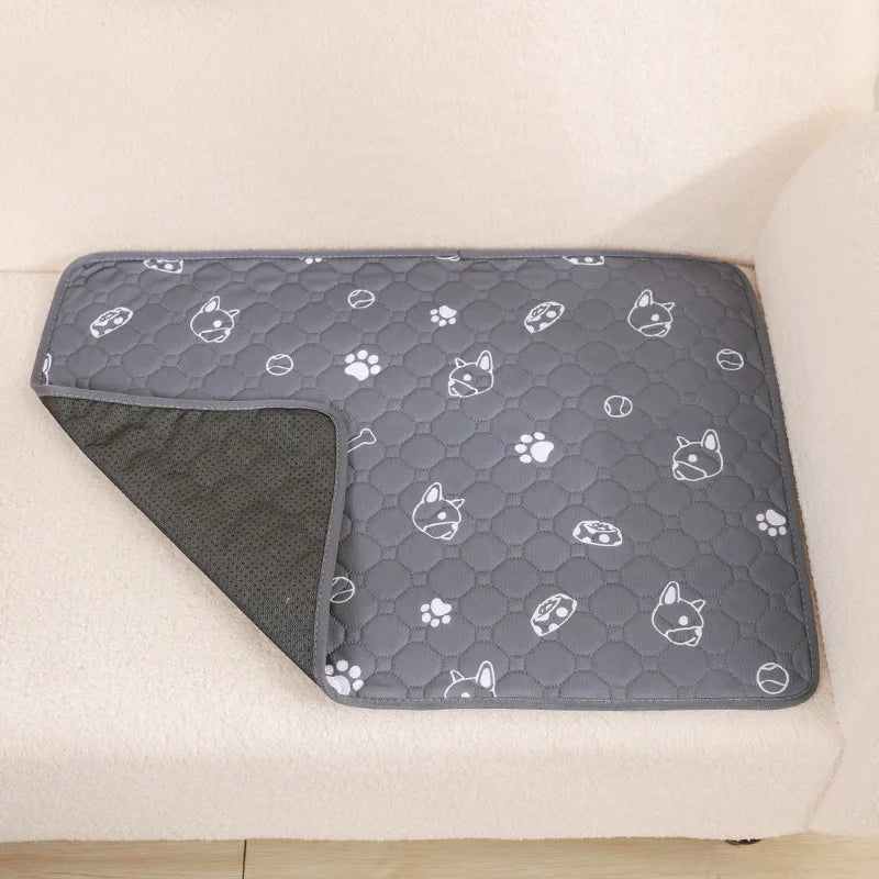 Dog Pee Pad Blanket Reusable Absorbent Diaper Washable Puppy