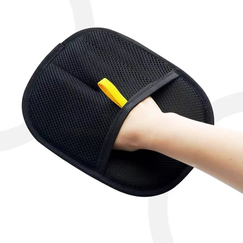 Pet Hair Remover Glove Brush Portable Washable Clothes