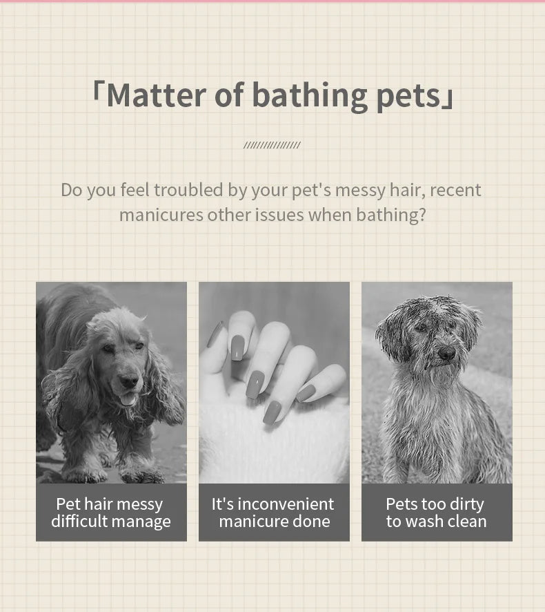 Hair Bath Hair Removal Brush Comb for Cat Dog Pet