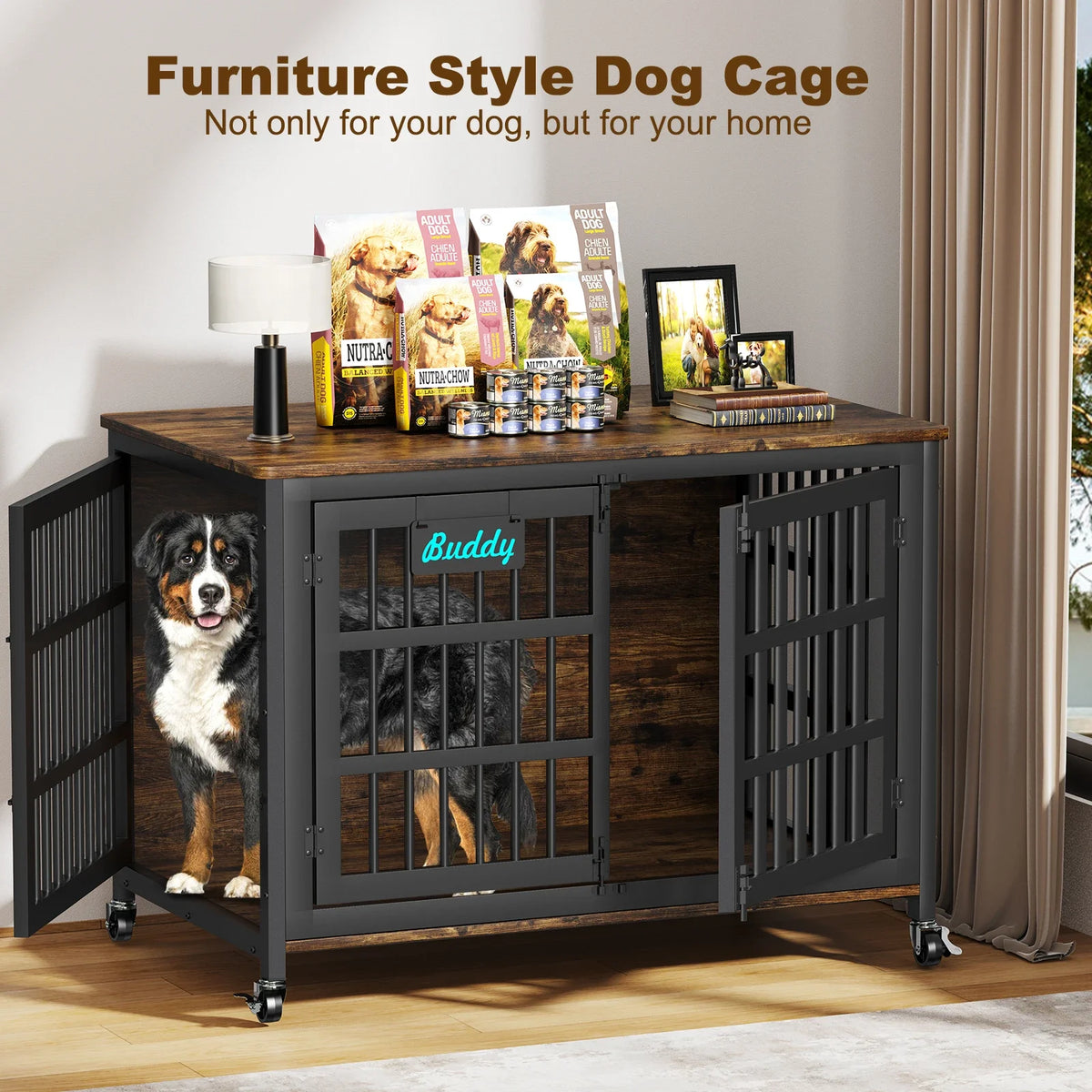 Heavy Duty Dog Kennel Indoor for Large and Medium Dogs