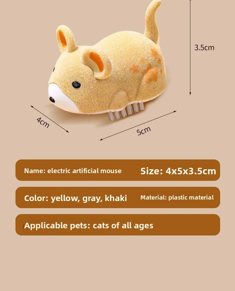 Interactive Cat Toy Electric Cat Toy Mouse Interactive Electric