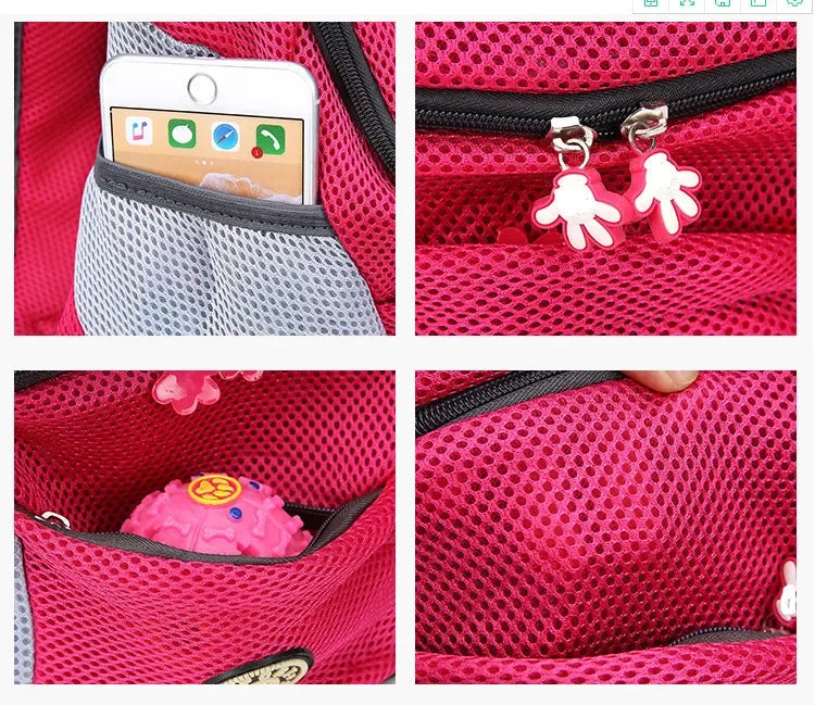 New Dog Pet Backpack Carrier Travel Bag Front Pack Breathable Adjustable 
