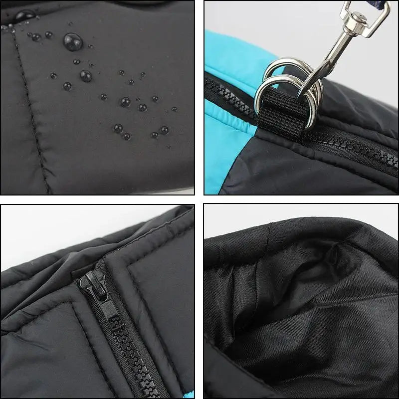 Pet Dog Jacket Warm Winter Clothes For Small Large Dogs