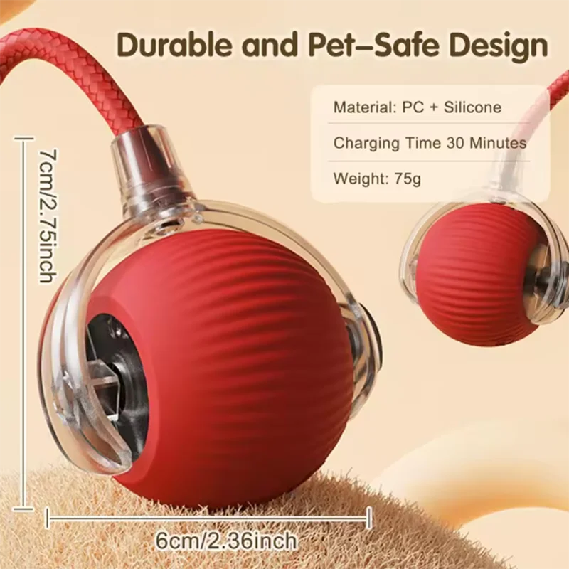 Hot intelligent interactive cat ball long-lasting pet dog toys