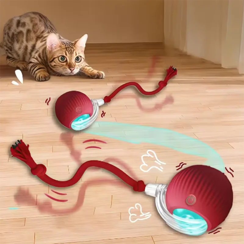 Hot intelligent interactive cat ball long-lasting pet dog toys