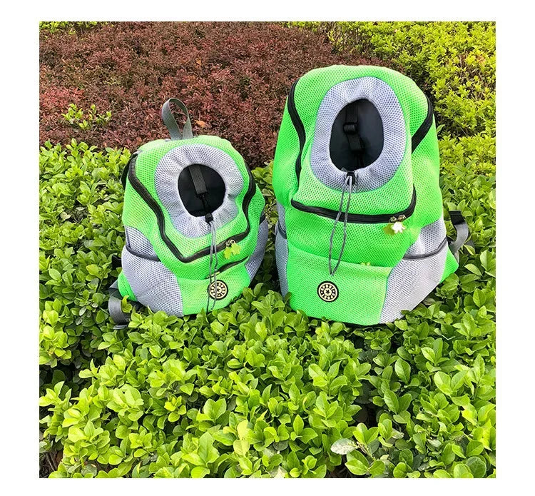 New Dog Pet Backpack Carrier Travel Bag Front Pack Breathable Adjustable 
