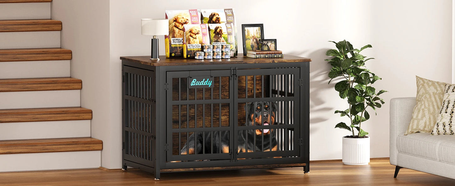 Heavy Duty Dog Kennel Indoor for Large and Medium Dogs