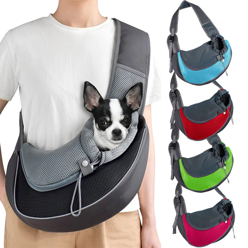 Pet Cat Dog Carrier Backpack Travel Tote Shoulder  Bags Mesh