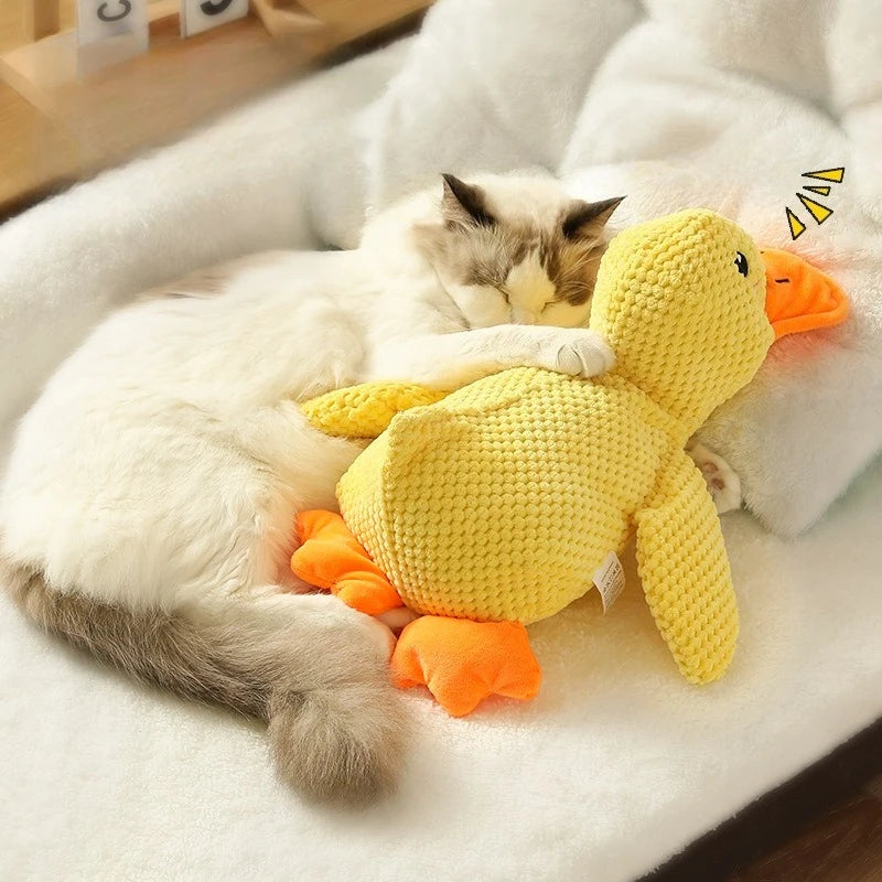 Duck Dog Toy Plush Chew Resistant Durable