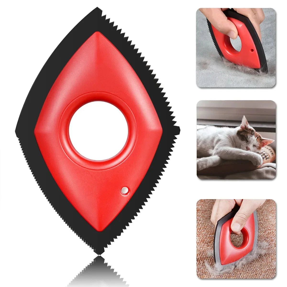 Brush Dog Cat Hair Detailer Cleaning Tool Carpet Sofa Cloth