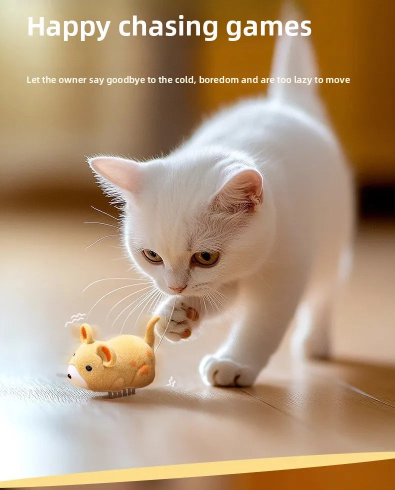 Interactive Cat Toy Electric Cat Toy Mouse Interactive Electric