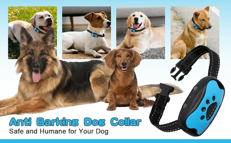 Ultrasonic Stop Barking Vibration Anti Bark Collar