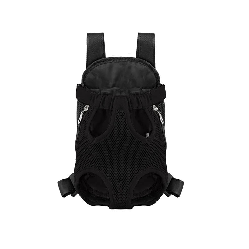 Double Shoulder Breathable Portable Travel Pet Dog Carrier Backpack Mesh
