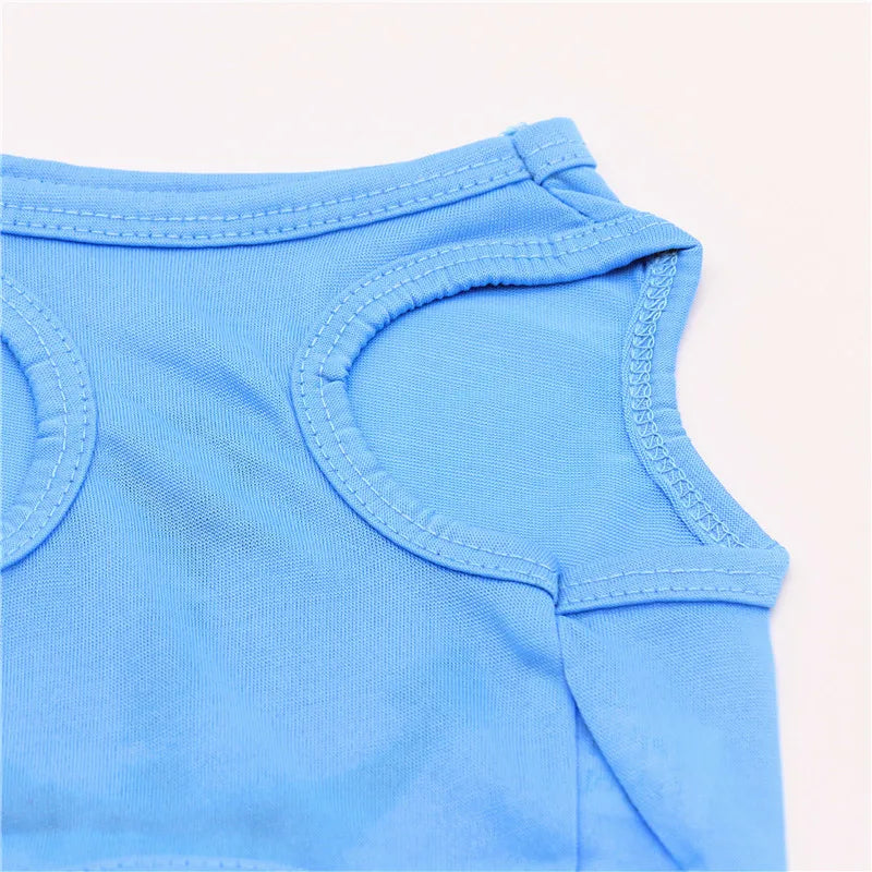 Security Clothing for Dogs Summer Pet Clothes Vest for Small Dogs
