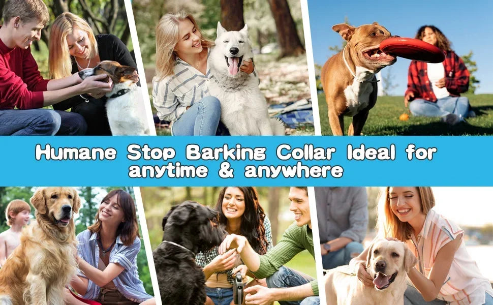 Ultrasonic Stop Barking Vibration Anti Bark Collar