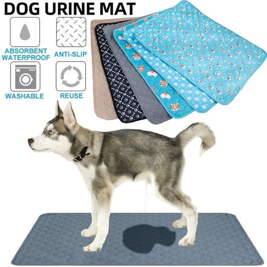 Dog Pee Pad Blanket Reusable Absorbent Diaper Washable Puppy