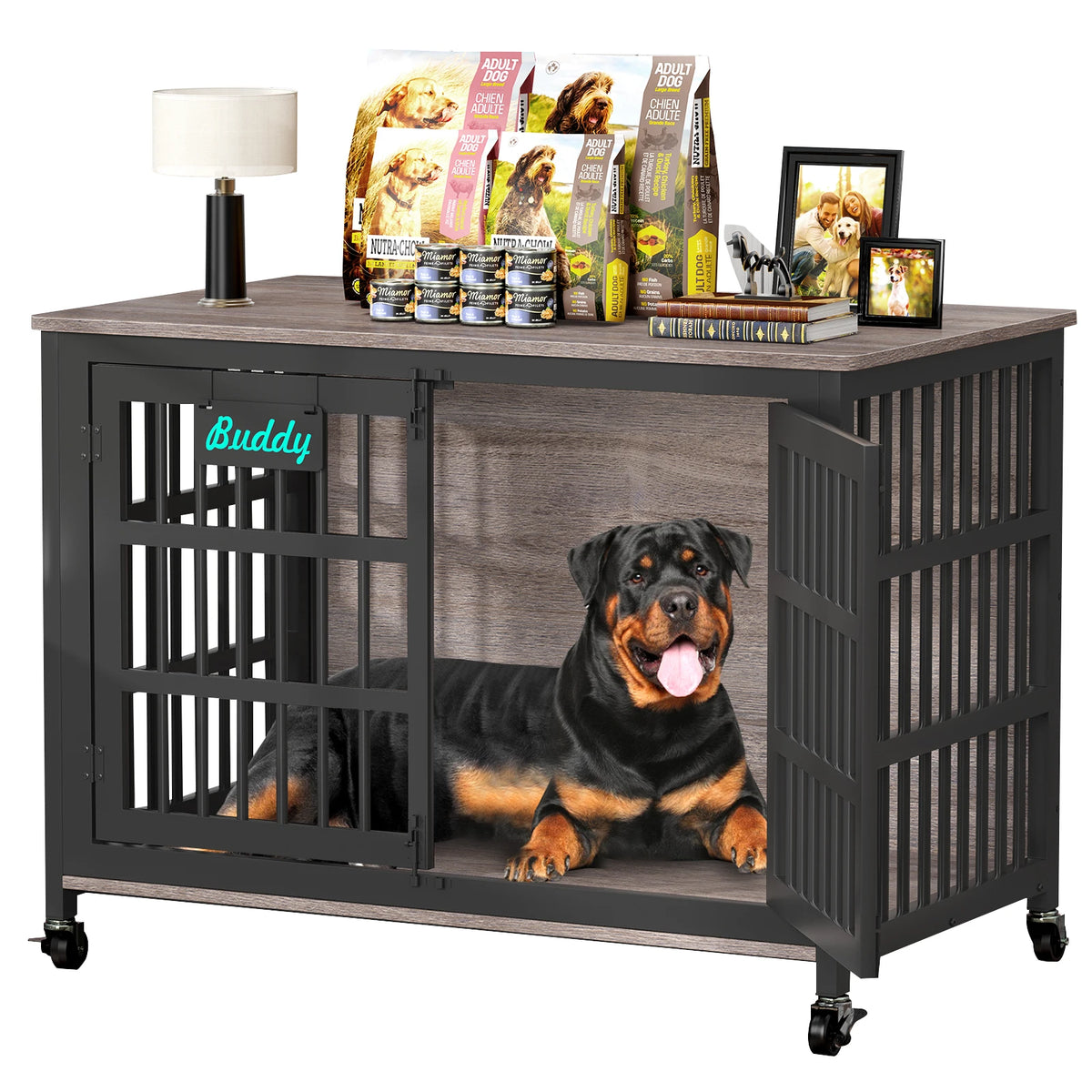 Heavy Duty Dog Kennel Indoor for Large and Medium Dogs