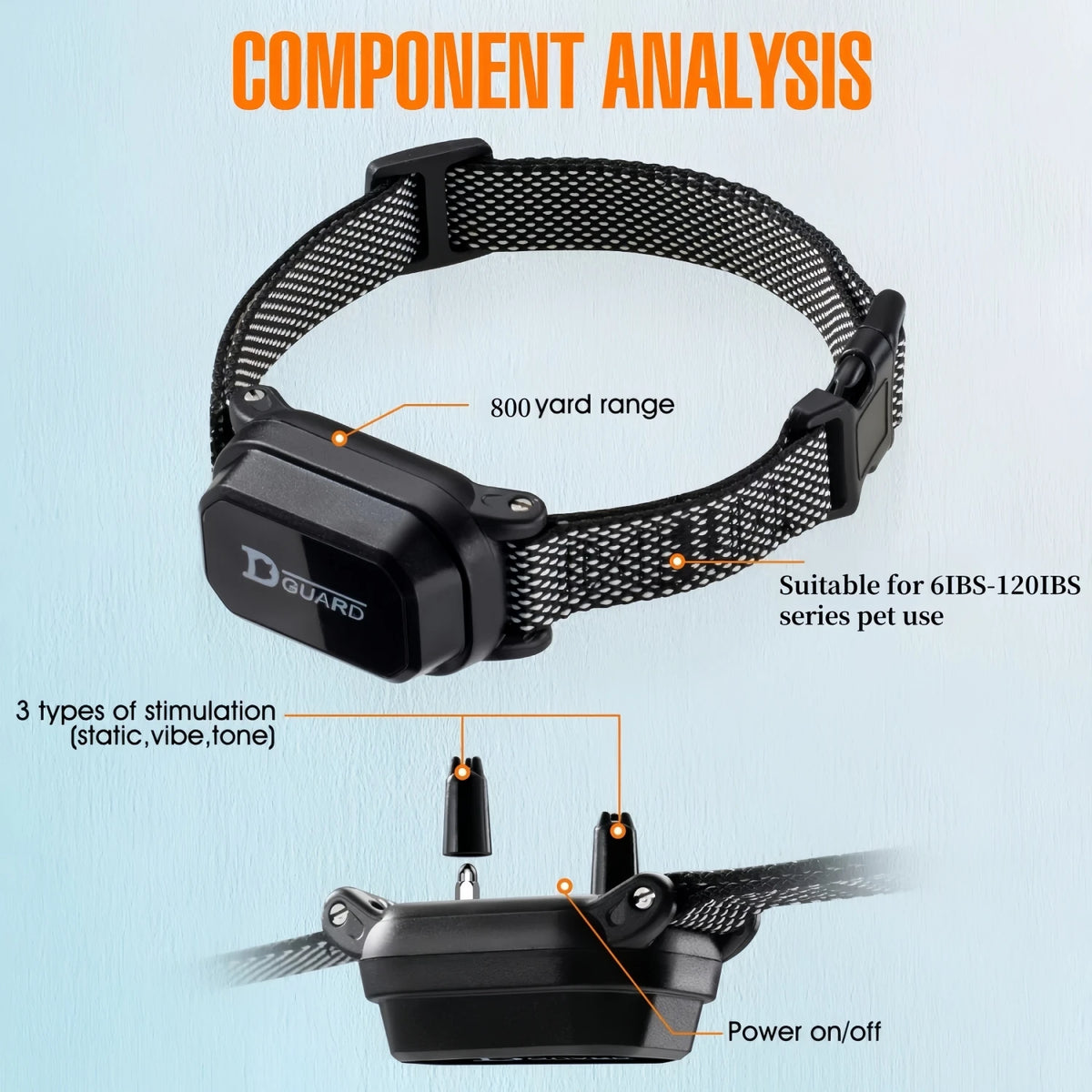  Digital Dog Control Pet with LCD Display for All Size Shock Vibration Sound