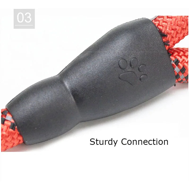 Double Heavy Duty Traction Rope For Strong Dogs - Enhance Safety And Contr