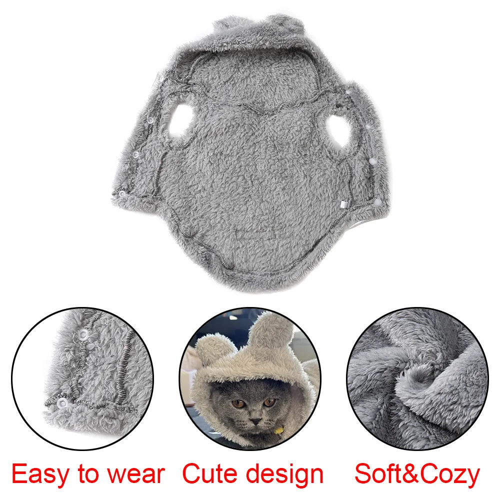 Autumn Winter Cat Clothes Soft Warm Cute Kitten Sweater