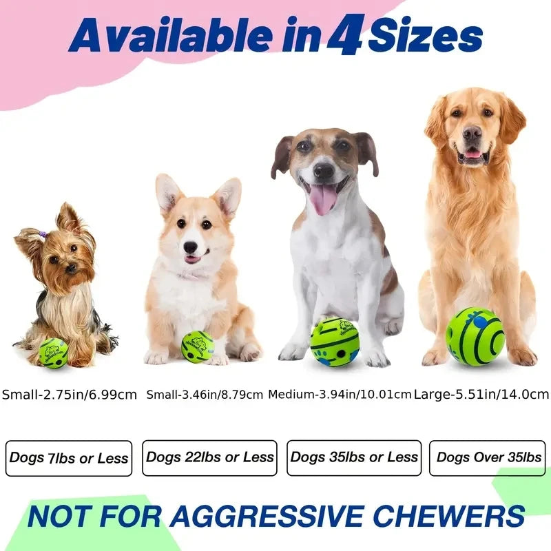 Funny Balls for Dog IQ Training, Pet Interactive Toy, Stimulating Play, Mental Stimulation, and Exerci