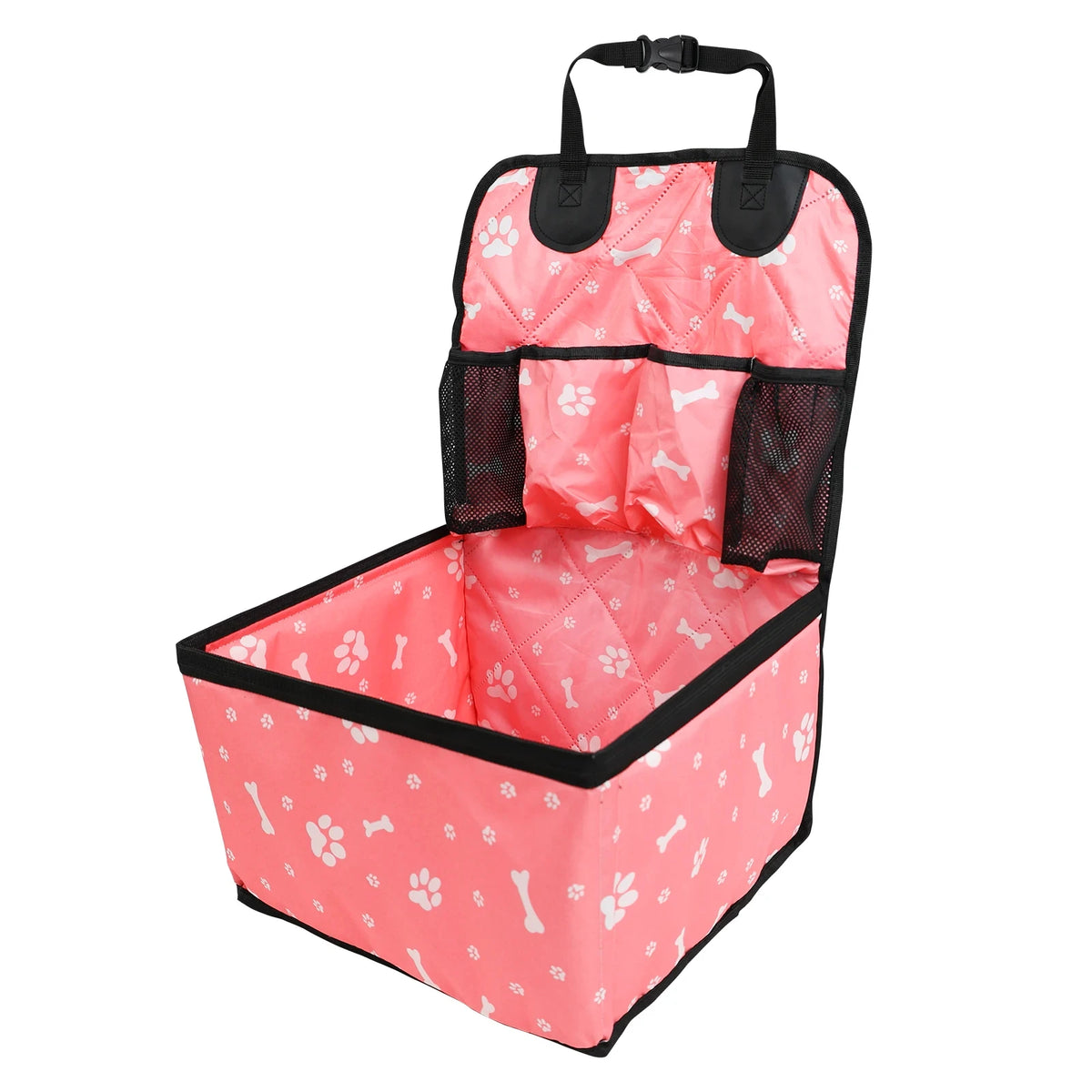 Dog Car Seat with Storage Pocket,Travel Dog Bag Cover Folding Hammock