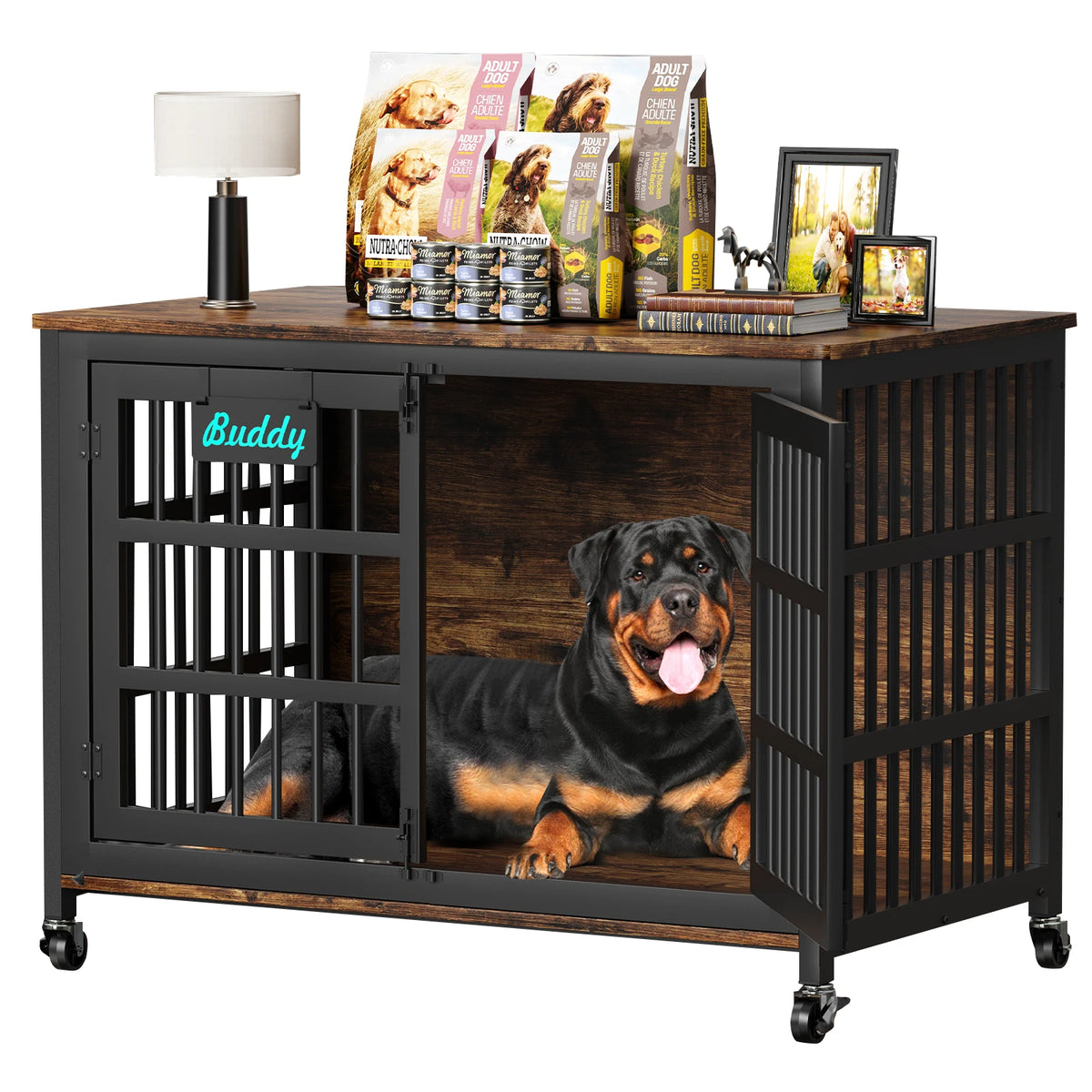 Heavy Duty Dog Kennel Indoor for Large and Medium Dogs