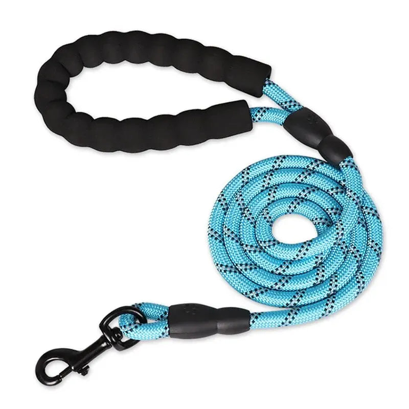 Double Heavy Duty Traction Rope For Strong Dogs - Enhance Safety And Contr