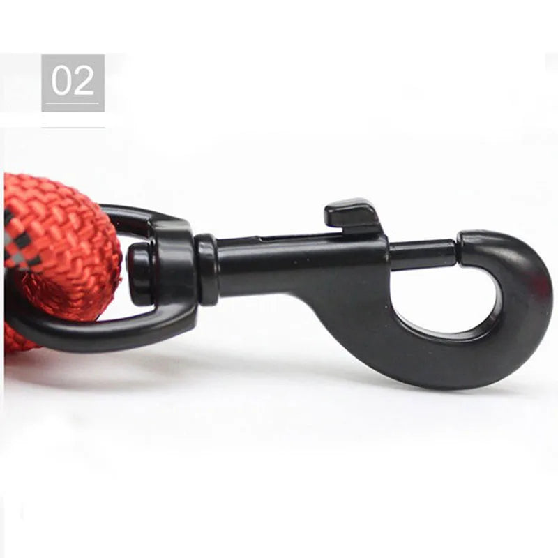 Double Heavy Duty Traction Rope For Strong Dogs - Enhance Safety And Contr