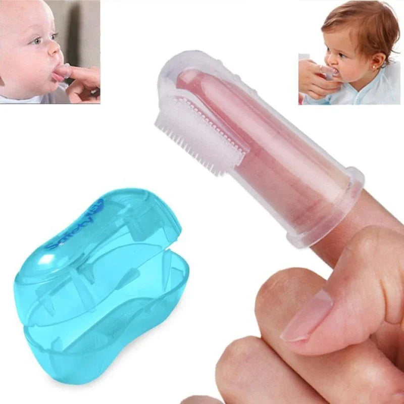 Dog Brush Bad Breath Tartar Teeth Care Tool Dog Cat Cleaning Silicagel 