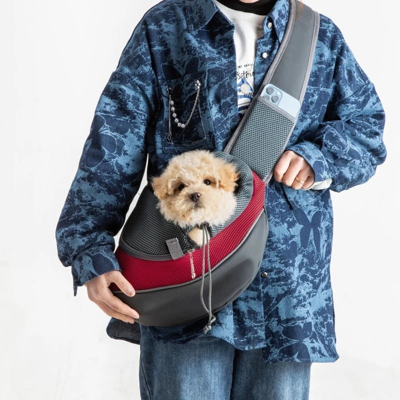 Pet Cat Dog Carrier Backpack Travel Tote Shoulder  Bags Mesh